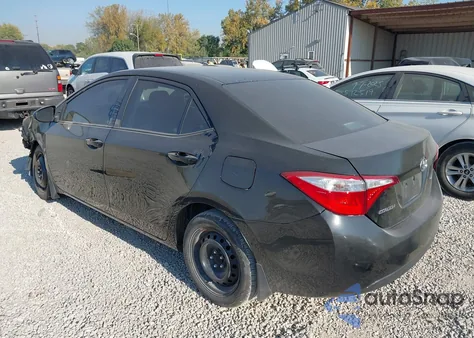 2016 Toyota Corolla Le из США, поврежденный, VIN 2T1BURHE4GC709225